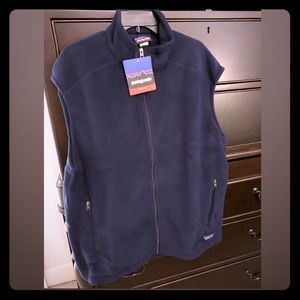 NWT Patagonia blue men’s vest sz XXL